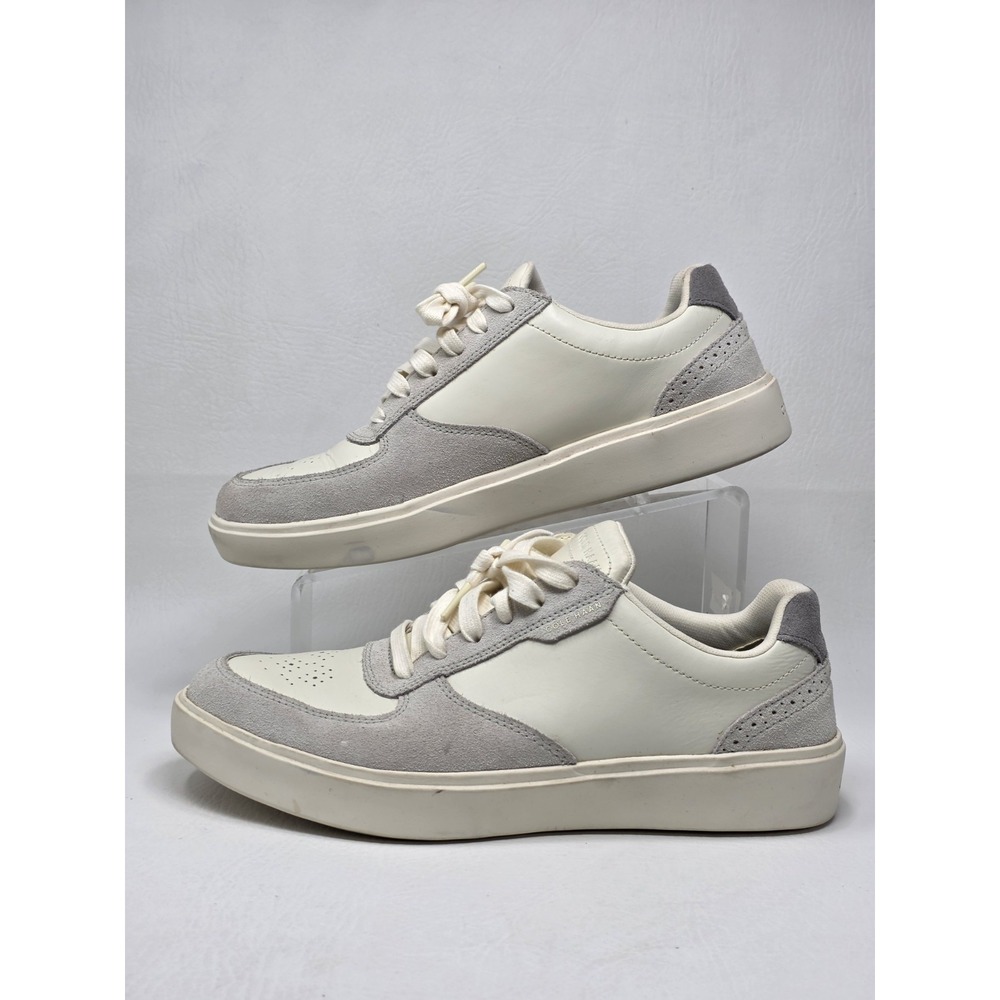 COLE HAAN Grand Crosscourt Mens Size 9 M White Gray Suede Sneakers C38992 - Picture 10 of 10